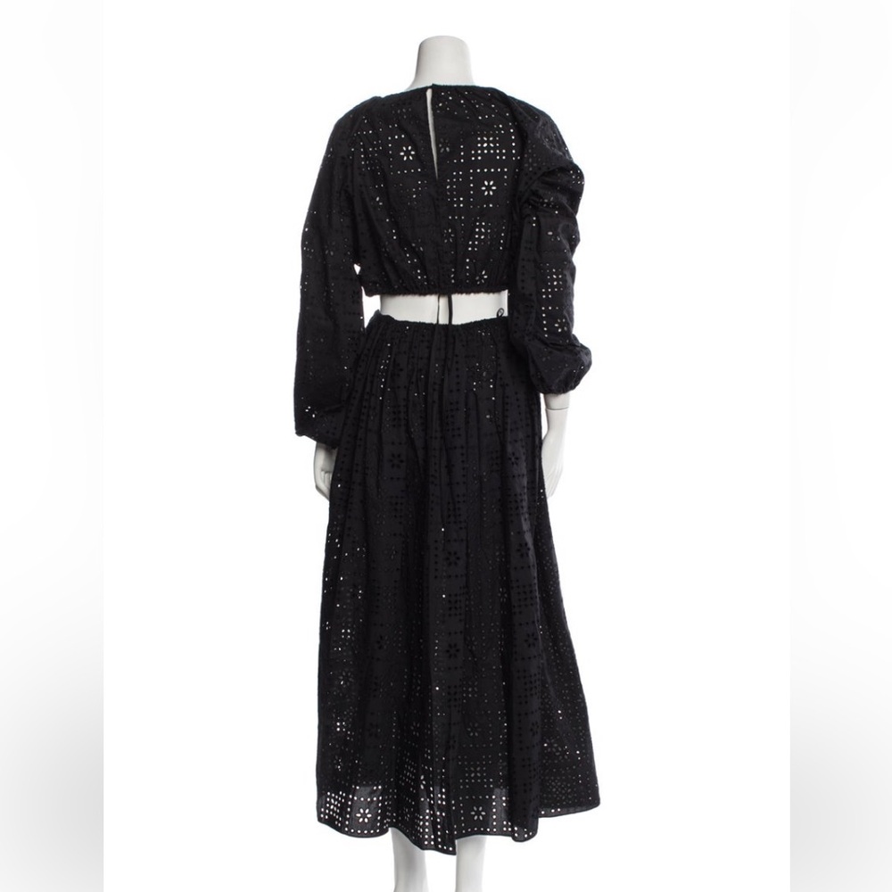 Matteau BLACK eyelet broderie set - Picture 10 of 13